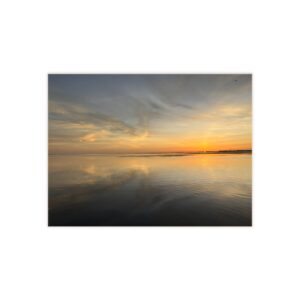 Ceramic Photo Tile - Serene Ocean Sunset