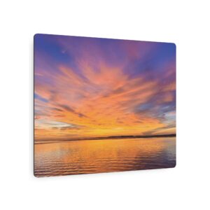 Vibrant Metal Art Sign | Colorful Typography Wall Decor